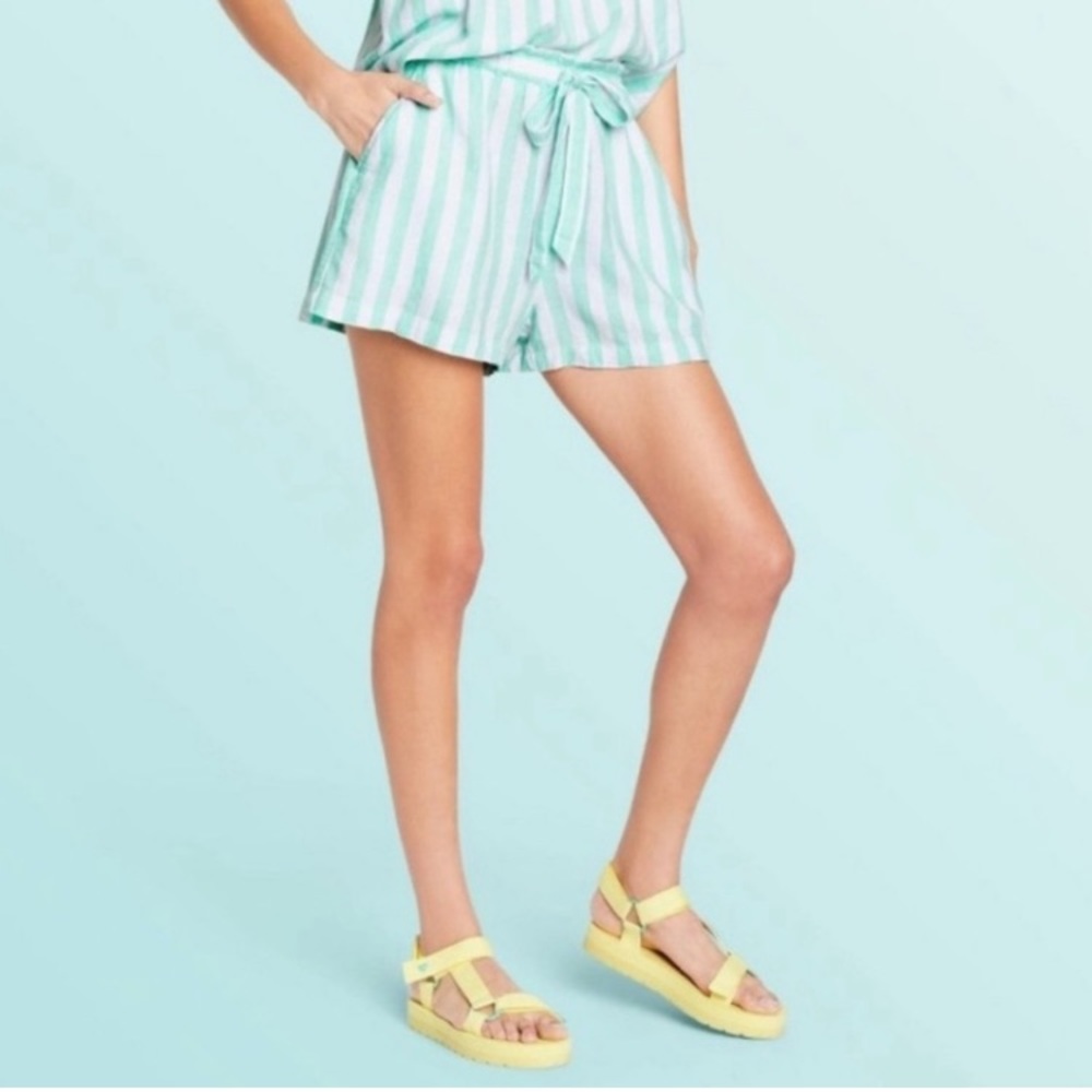 NWT Stoney Clover Lane for Target XS Linen Shorts